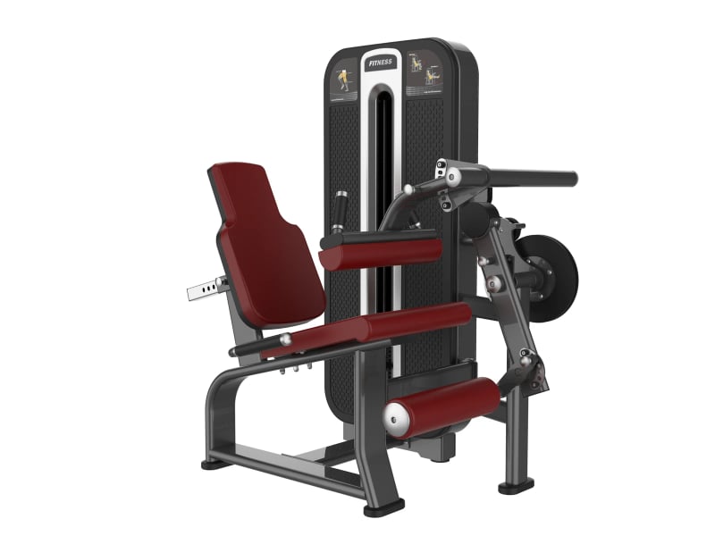 PrimePower PPF-K684C leg extension / seated leg curl combo, gunmetal grey frame, black shroud with silver trim PrimePower PPF-K684C leg extension / seated leg curl combo, gunmetal grey frame, black shroud with silver trim
