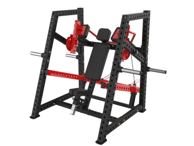 PrimePower PPF-K131 pull-over à disques, cadre noir, accents rouges, sellerie noire PrimePower PPF-K131 pull-over à disques, cadre noir, accents rouges, sellerie noire