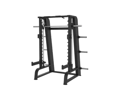 PrimePower PPF-HM63A – Smith Machine with Safety Arms, black frame, black upholstery PrimePower PPF-HM63A – Smith Machine with Safety Arms, black frame, black upholstery