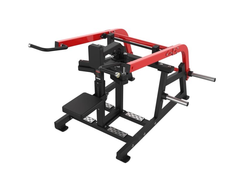 PrimePower PPF-HM78 – Dips assis à disques, cadre noir, accents rouges, garnissage noir PrimePower PPF-HM78 – Dips assis à disques, cadre noir, accents rouges, garnissage noir