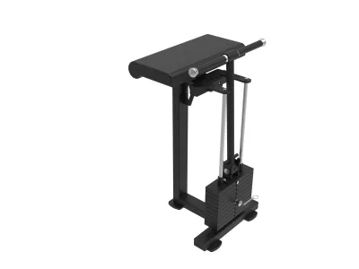 PrimePower PPF-HM124 selectorized wrist curl machine, black frame, black upholstery PrimePower PPF-HM124 selectorized wrist curl machine, black frame, black upholstery