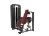 PrimePower PPF-K630 biceps curl, gunmetal grey frame, black shroud with silver trim, burgundy upholstery