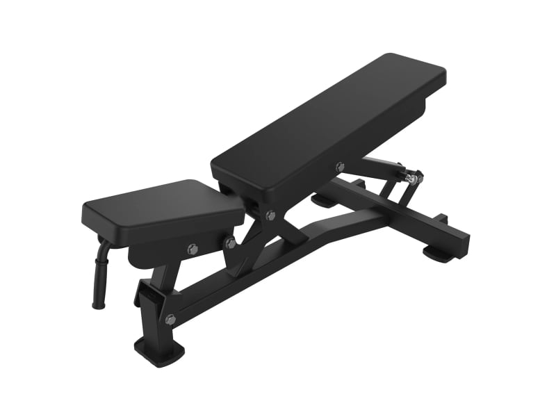 PrimePower PPF-HM39A adjustable bench, black frame, black upholstery PrimePower PPF-HM39A adjustable bench, black frame, black upholstery