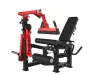 Combiné extension et flexion des jambes à disques PrimePower PPF-K102, cadre noir et levier rouge