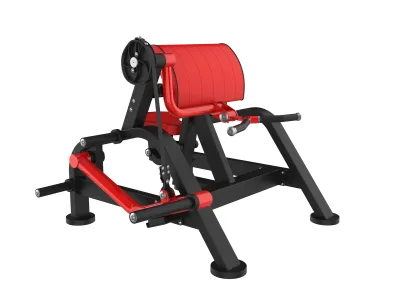 Curl pupitre à disques PPF-A814 PrimePower, châssis noir, accents rouges, sellerie rouge