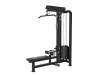 Combiné tirage vertical et tirage horizontal PrimePower PPF-K110, cadre tout noir, pile de poids, long banc