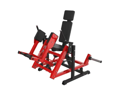 PrimePower PPF-HM102 abduction de hanche assise à disques, châssis rouge et noir, sellerie noire PrimePower PPF-HM102 abduction de hanche assise à disques, châssis rouge et noir, sellerie noire
