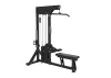 Combiné tirage haut et tirage bas PrimePower PPF-K110A, cadre tout noir, pile de poids et banc plat