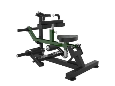 PrimePower PPF-A962 mollets / tibial assis, châssis noir, accents vert foncé, sellerie noire PrimePower PPF-A962 mollets / tibial assis, châssis noir, accents vert foncé, sellerie noire