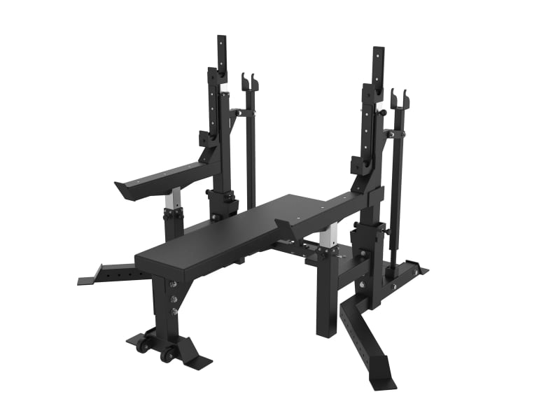 PrimePower PPF-K155 Combo Bench Press Rack, black frame, black upholstery PrimePower PPF-K155 Combo Bench Press Rack, black frame, black upholstery