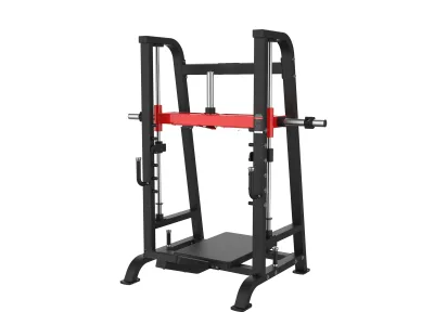 PrimePower PPF-HM67 – Vertical Leg Press, black frame, red accents, black upholstery PrimePower PPF-HM67 – Vertical Leg Press, black frame, red accents, black upholstery