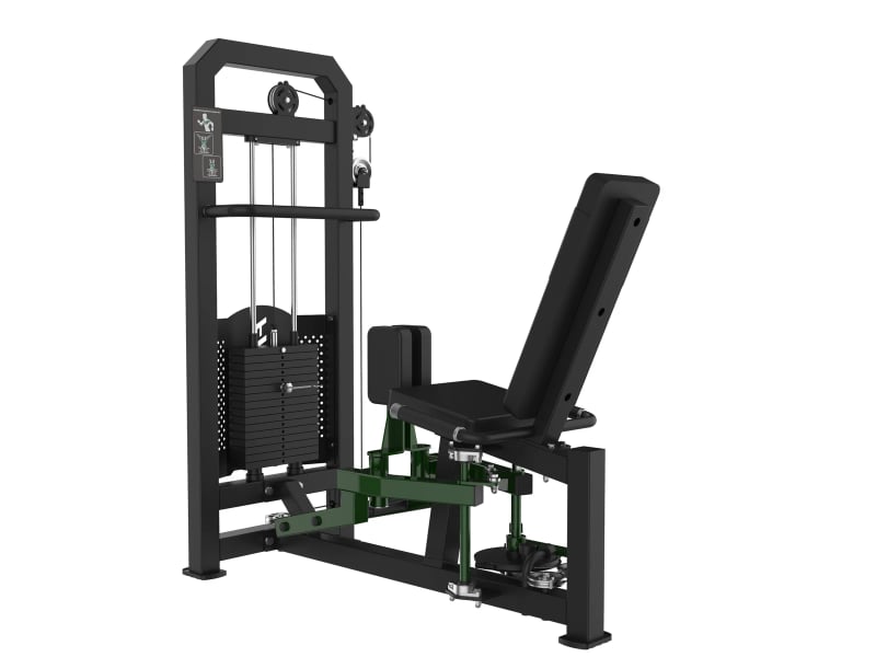 Adducteurs / abducteurs PPF-A914 PrimePower, châssis noir, accents vert foncé, sellerie noire Adducteurs / abducteurs PPF-A914 PrimePower, châssis noir, accents vert foncé, sellerie noire