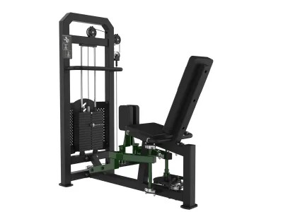 PrimePower Hip Adduction / Abduction PPF-A914, black frame, dark-green accents, black upholstery PrimePower Hip Adduction / Abduction PPF-A914, black frame, dark-green accents, black upholstery