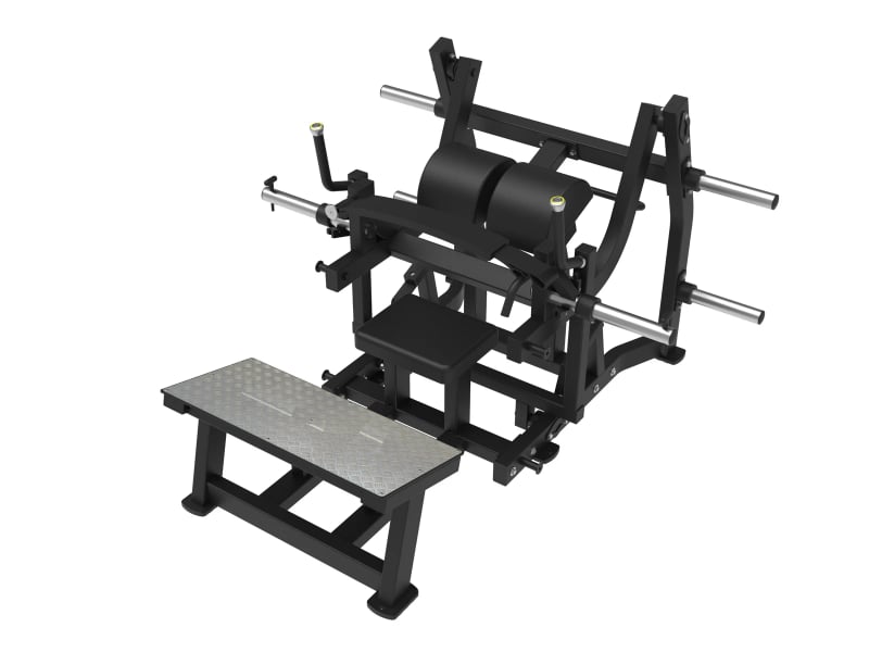 PrimePower PPF-HM68B – Plate-Loaded Glute Machine, black frame, black upholstery PrimePower PPF-HM68B – Plate-Loaded Glute Machine, black frame, black upholstery