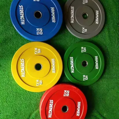 Colorful Rubber Weight Plates