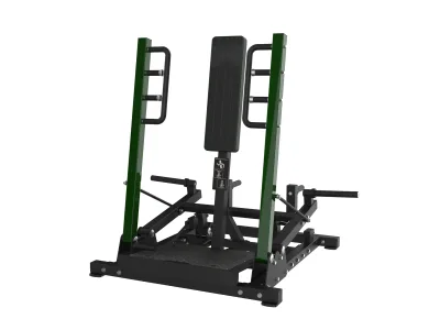 Développé pectoraux debout à disques PPF-A908 PrimePower, châssis noir, accents vert foncé, sellerie noire Développé pectoraux debout à disques PPF-A908 PrimePower, châssis noir, accents vert foncé, sellerie noire