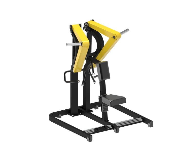 Rowing bas à disques PrimePower PPF-K393, châssis noir, accents jaunes, sellerie noire Rowing bas à disques PrimePower PPF-K393, châssis noir, accents jaunes, sellerie noire