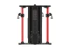 PrimePower PPF-K117 dual adjustable pulley functional trainer, black frame with red uprights