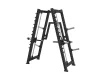 PrimePower PPF-K177A A-Frame Converging Press Tower, black frame, red accents, black upholstery